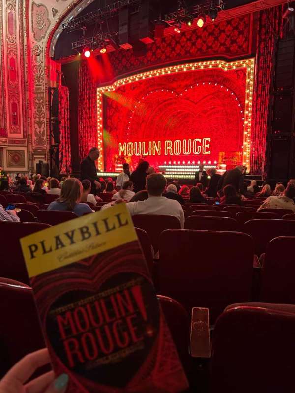 Cadillac Palace Theater, section: Orchestra R, row: P, seat: 16