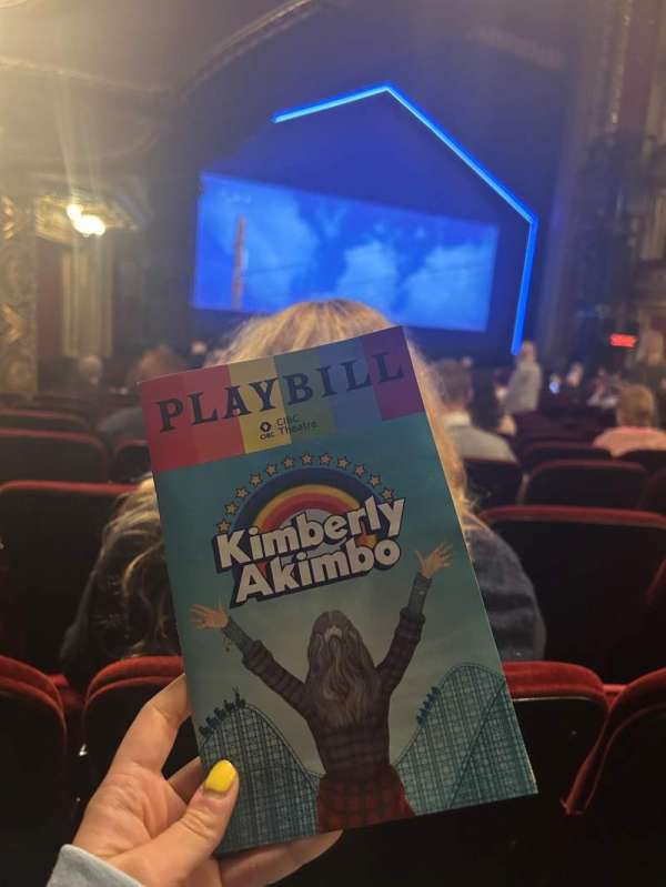 CIBC Theatre, section: Orchestra L, row: S, seat: 17