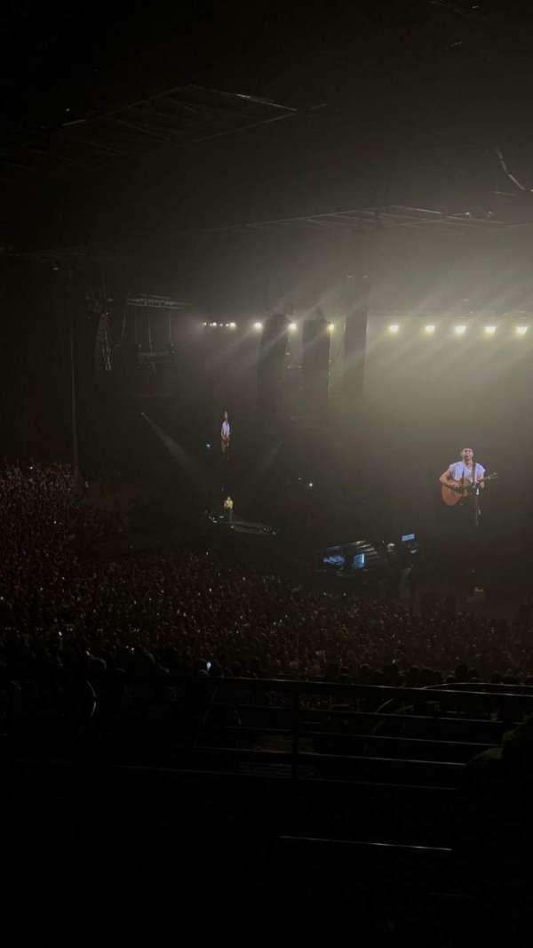 First Direct Bank Arena, section: 219, row: H, seat: 1