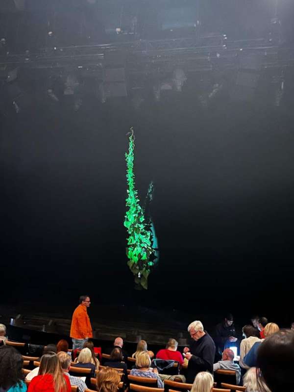 Bridge Theatre, section: Stalls, row: L, seat: 10