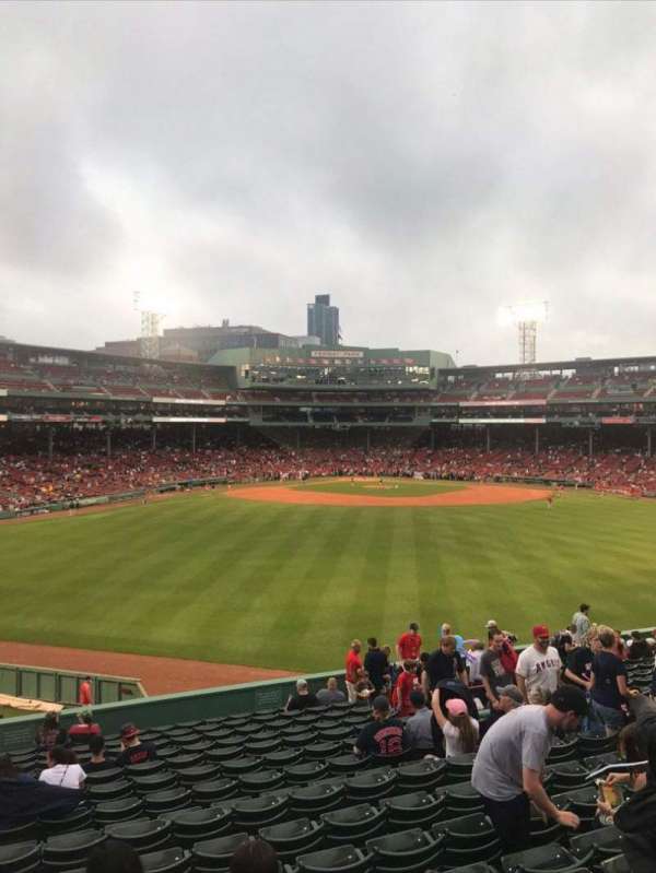 Fenway Park, section: Bleacher 37, row: 13