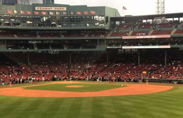 Fenway Park, section: Bleacher 40, row: 7