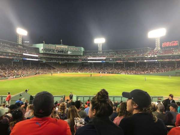 Fenway Park, section: Bleacher 41, row: 20, seat: 7
