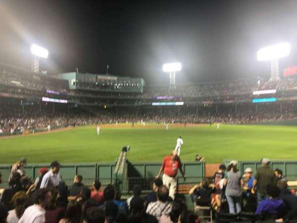 Fenway Park, section: Bleacher 41, row: 10