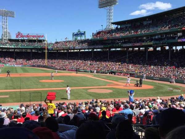Fenway Park, section: Field Box 57