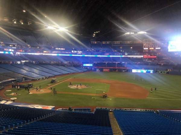 Rogers Centre, section: 218, row: 4, seat: 1