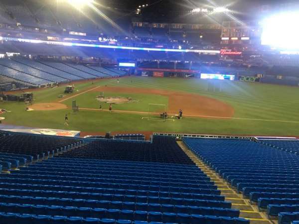 Rogers Centre, section: 218, row: 1, seat: 5