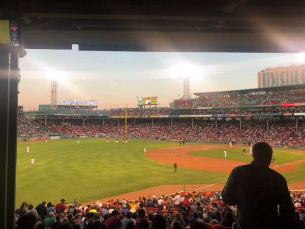 Fenway Park, section: Grandstand 31, row: 10, seat: 19