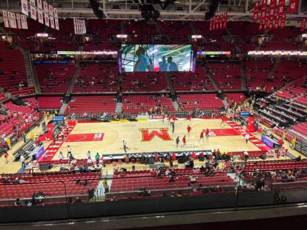 Xfinity Center, Maryland, section: 201, row: 2, seat: 18