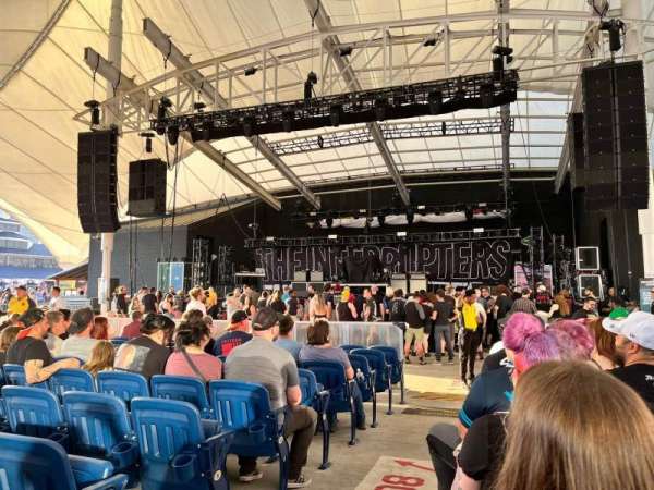 Pier Six Pavilion, section: 107, row: R, seat: 15