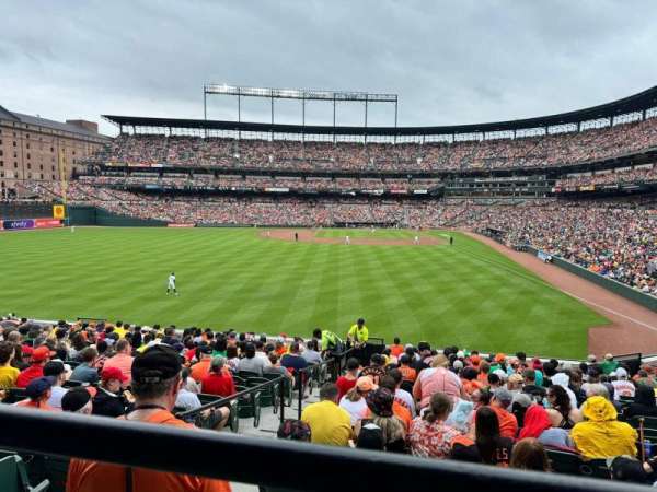 Oriole Park at Camden Yards, section: 81, row: 1, seat: 17