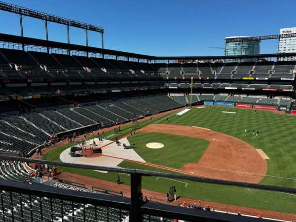 Oriole Park at Camden Yards, section: 320, row: 1, seat: 1