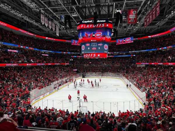 Capital One Arena, section: 106, row: W, seat: 10