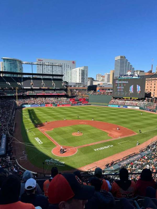 Oriole Park at Camden Yards, section: 332, row: 5, seat: 8