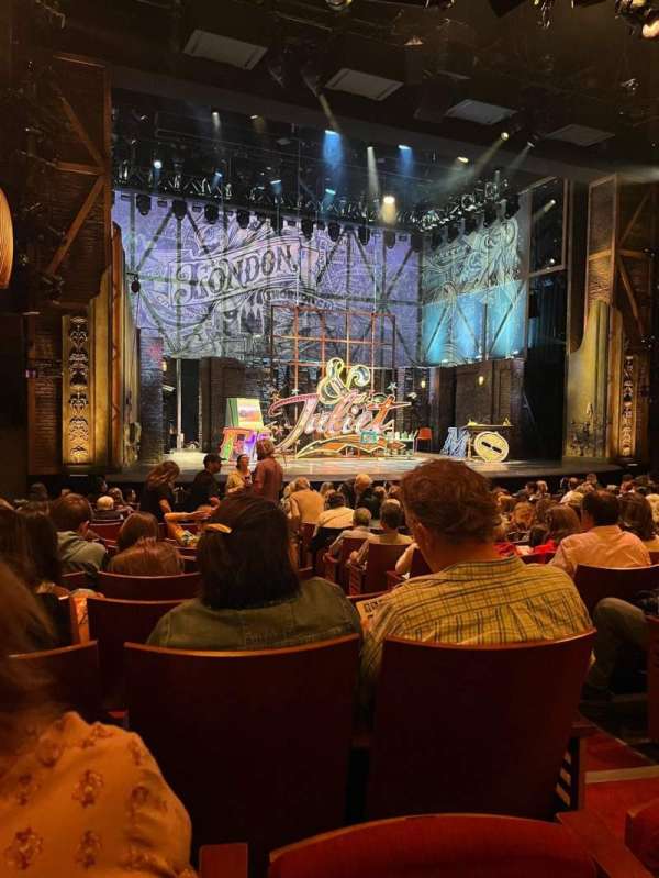Stephen Sondheim Theatre, section: Orchestra L, row: O, seat: 5
