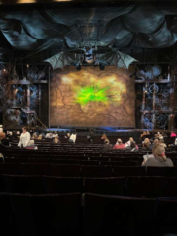 Gershwin Theatre, section: Orchestra C, row: S, seat: 113