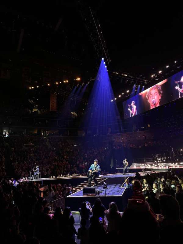 Barclays Center, section: 8, row: 3