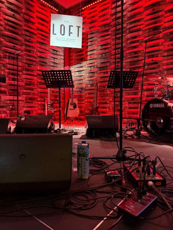 City Winery, Philadelphia, section: 131, seat: A