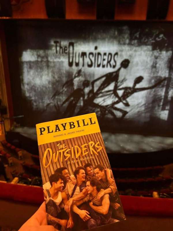 Bernard B. Jacobs Theatre, section: Mezzanine C, row: C, seat: 107