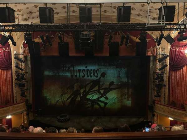 Bernard B. Jacobs Theatre, section: Mezzanine C, row: E, seat: 106