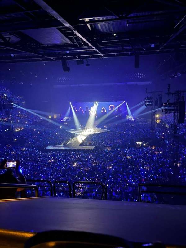 Paris La Défense Arena, section: 412, row: 49, seat: 20