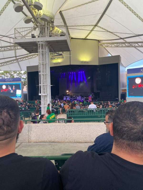 Cynthia Woods Mitchell Pavilion, section: 109, row: C, seat: 7