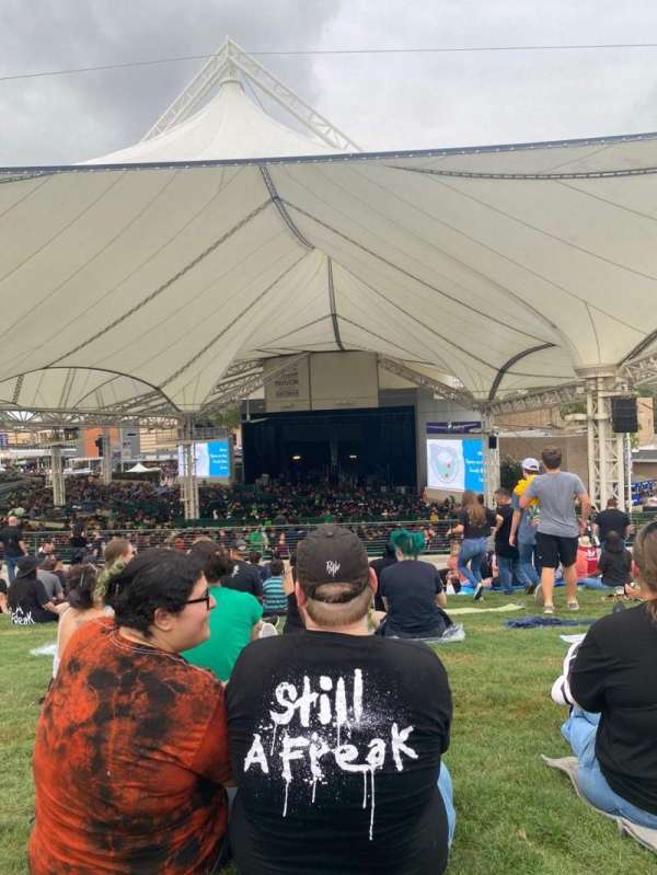 Cynthia Woods Mitchell Pavilion, section: Lawn
