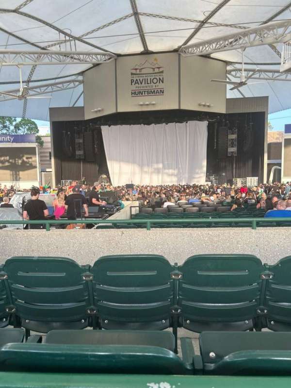 Cynthia Woods Mitchell Pavilion, section: 108, row: B, seat: 9