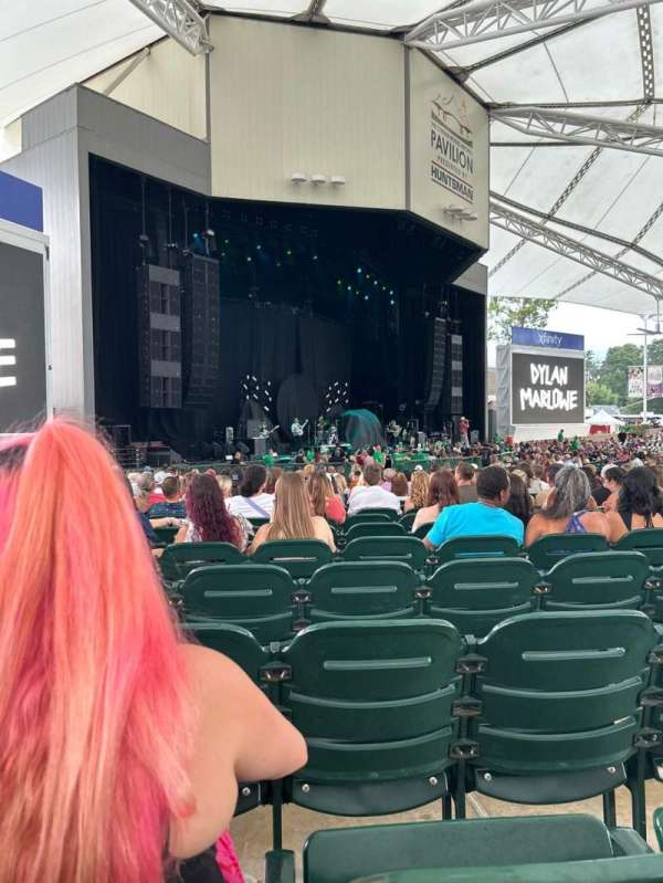 Cynthia Woods Mitchell Pavilion, section: 101, row: CC, seat: 12