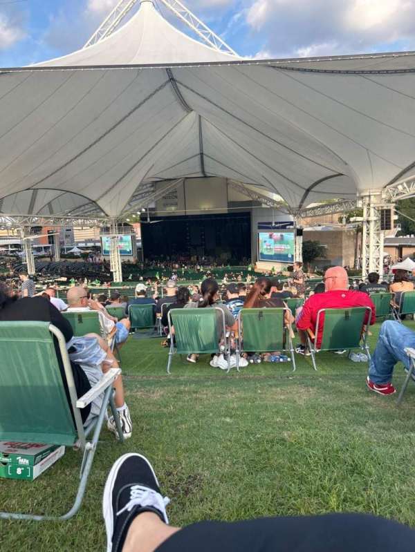 Cynthia Woods Mitchell Pavilion, section: Lawn