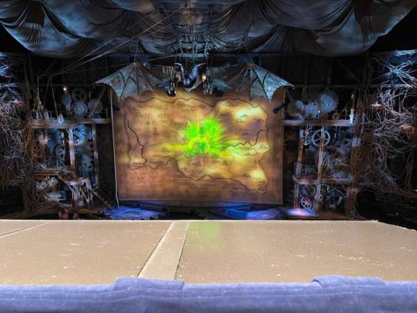 Gershwin Theatre, section: Front Mezzanine C, row: A, seat: 113