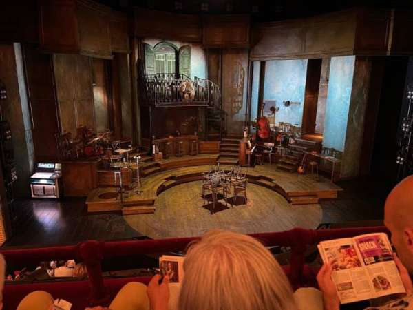 Walter Kerr Theatre, section: Mezzanine C, row: B, seat: 114