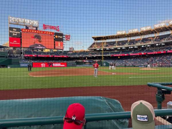 Nationals Park, section: 115, row: B, seat: 12