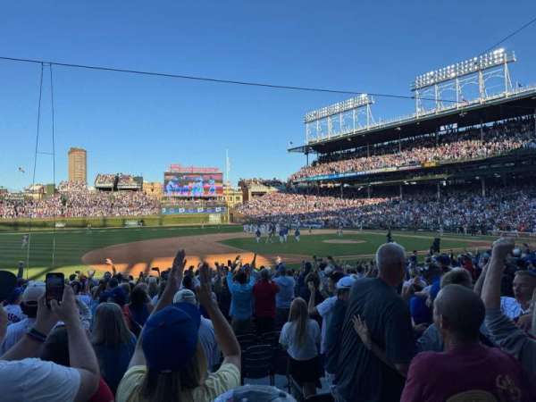 Wrigley Field, section: 109, row: 6, seat: 15