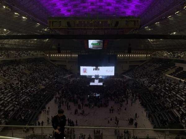 Palau Sant Jordi, section: 313, row: 38, seat: 13