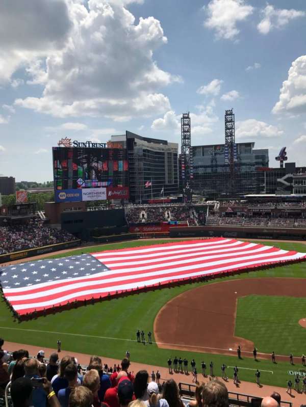 Truist Park, section: 331, row: 10, seat: 15