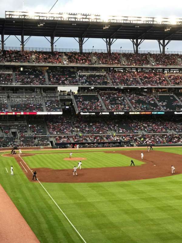 Truist Park, section: 210, row: 5, seat: 2