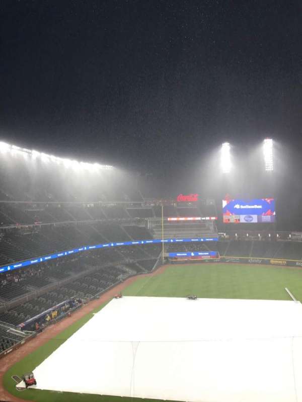 Truist Park, section: 320, row: 10, seat: 7