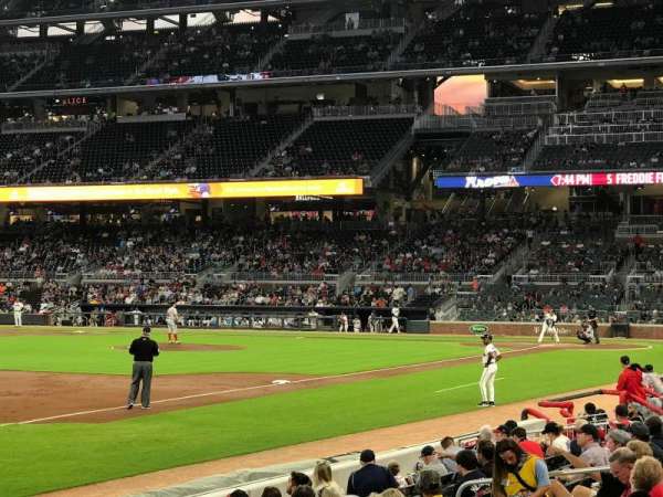 Truist Park, section: 38, row: 10, seat: 5