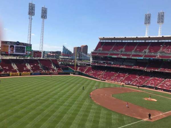 Great American Ball Park, section: 412, row: C, seat: 4