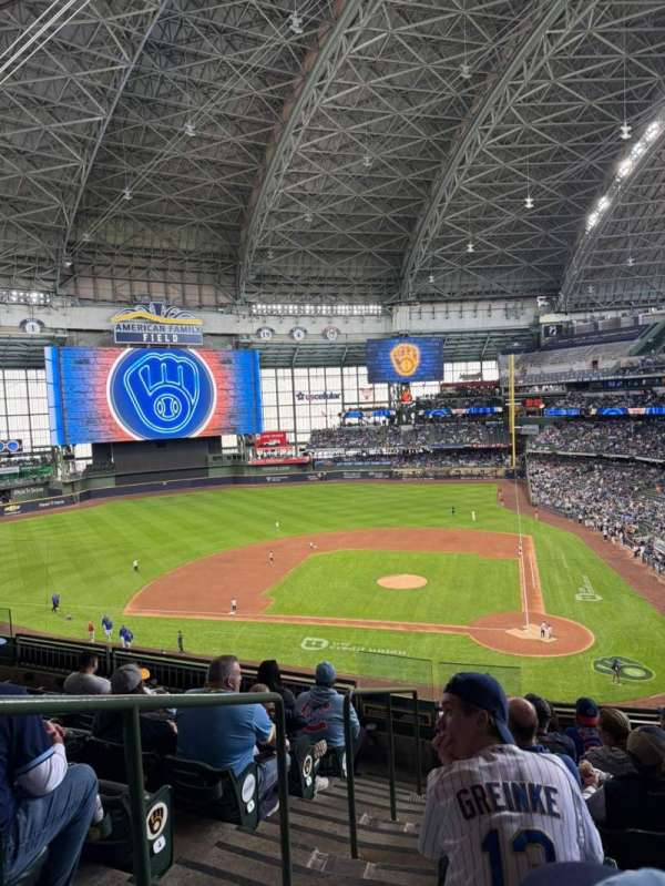 American Family Field, section: 335, row: 7, seat: 11