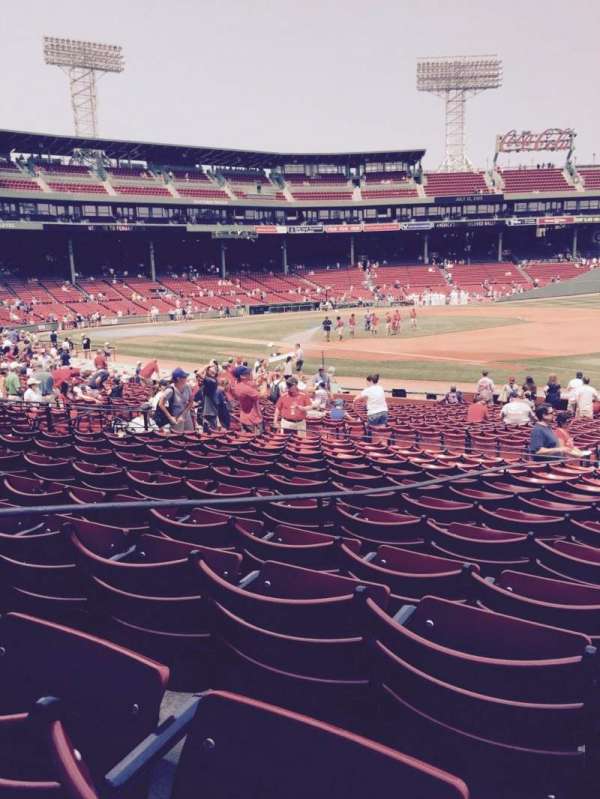 Fenway Park, section: Loge Box 104