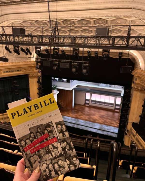 Hudson Theatre, section: Balcony C, row: F, seat: 119