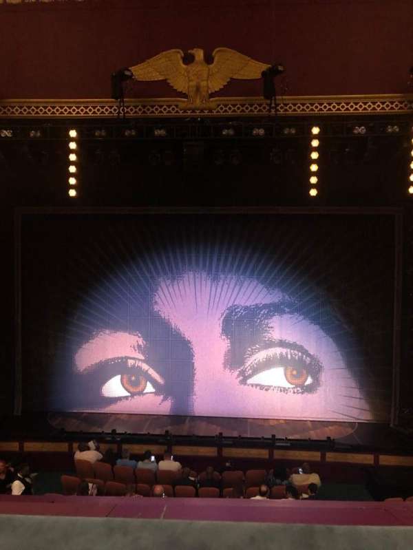 National Theatre, DC, section: Mezzanine C, row: A, seat: 105
