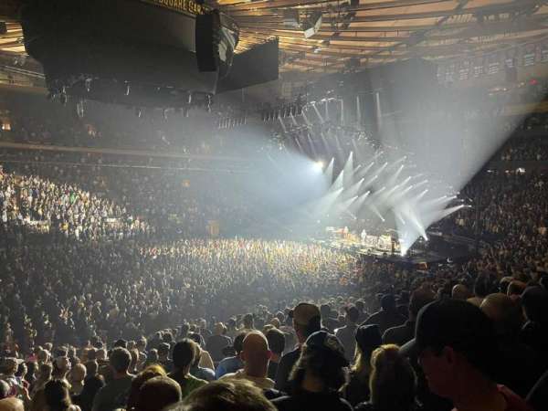 Madison Square Garden, section: 106, row: 20, seat: 14