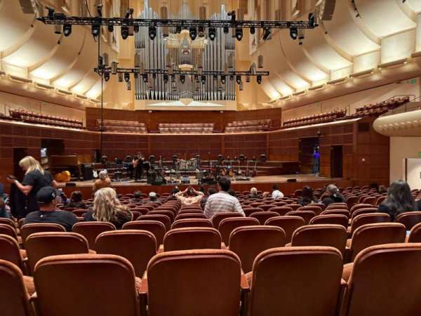 Davies Symphony Hall, section: Orchestra C, row: R, seat: 108