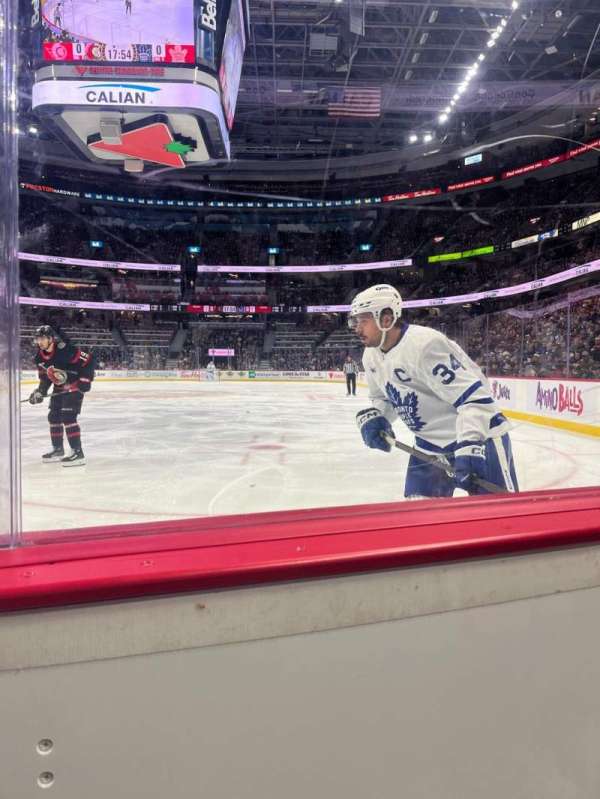 Canadian Tire Centre, section: 120, row: A, seat: 8