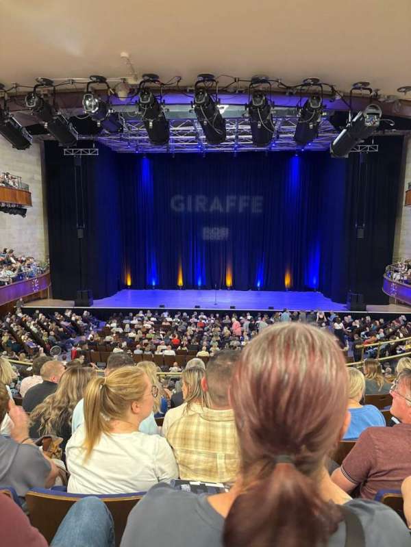 Sheffield City Hall, section: Circle, row: F, seat: 33