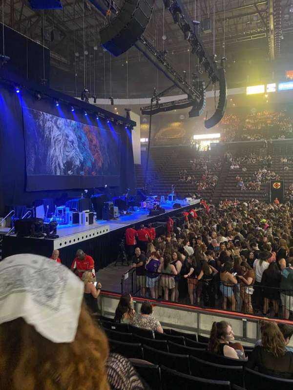 Heritage Bank Center, section: 128, row: H, seat: 12