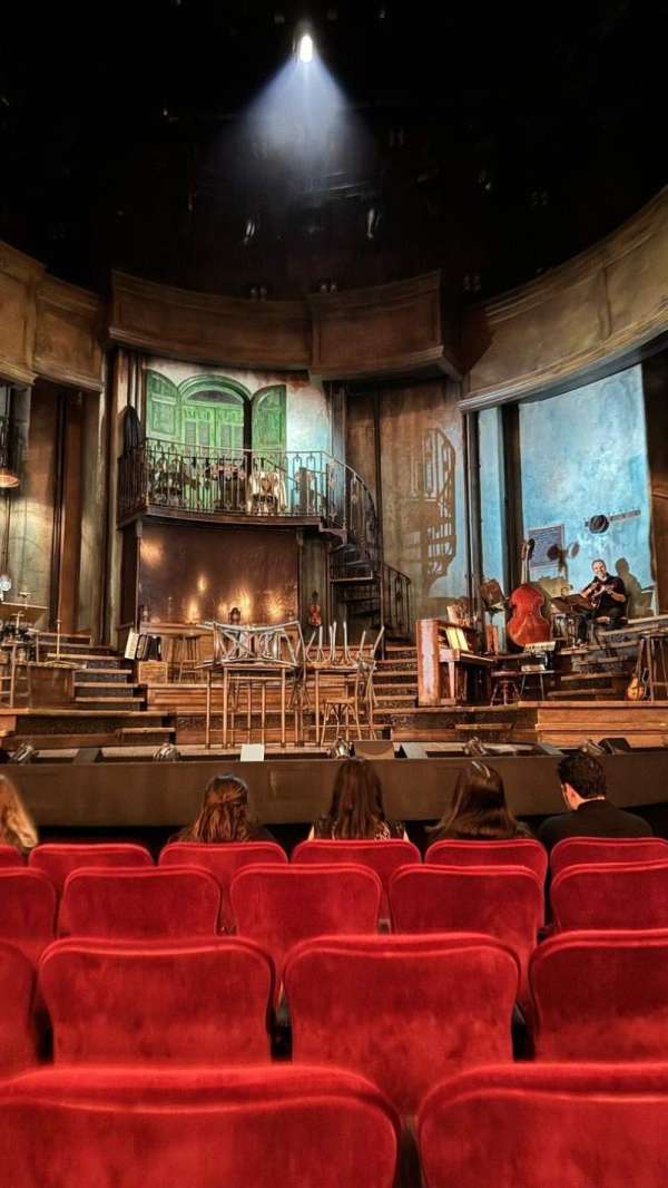 Walter Kerr Theatre, section: Orchestra C, row: H, seat: 107